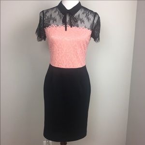 NY&C lace yoke dress